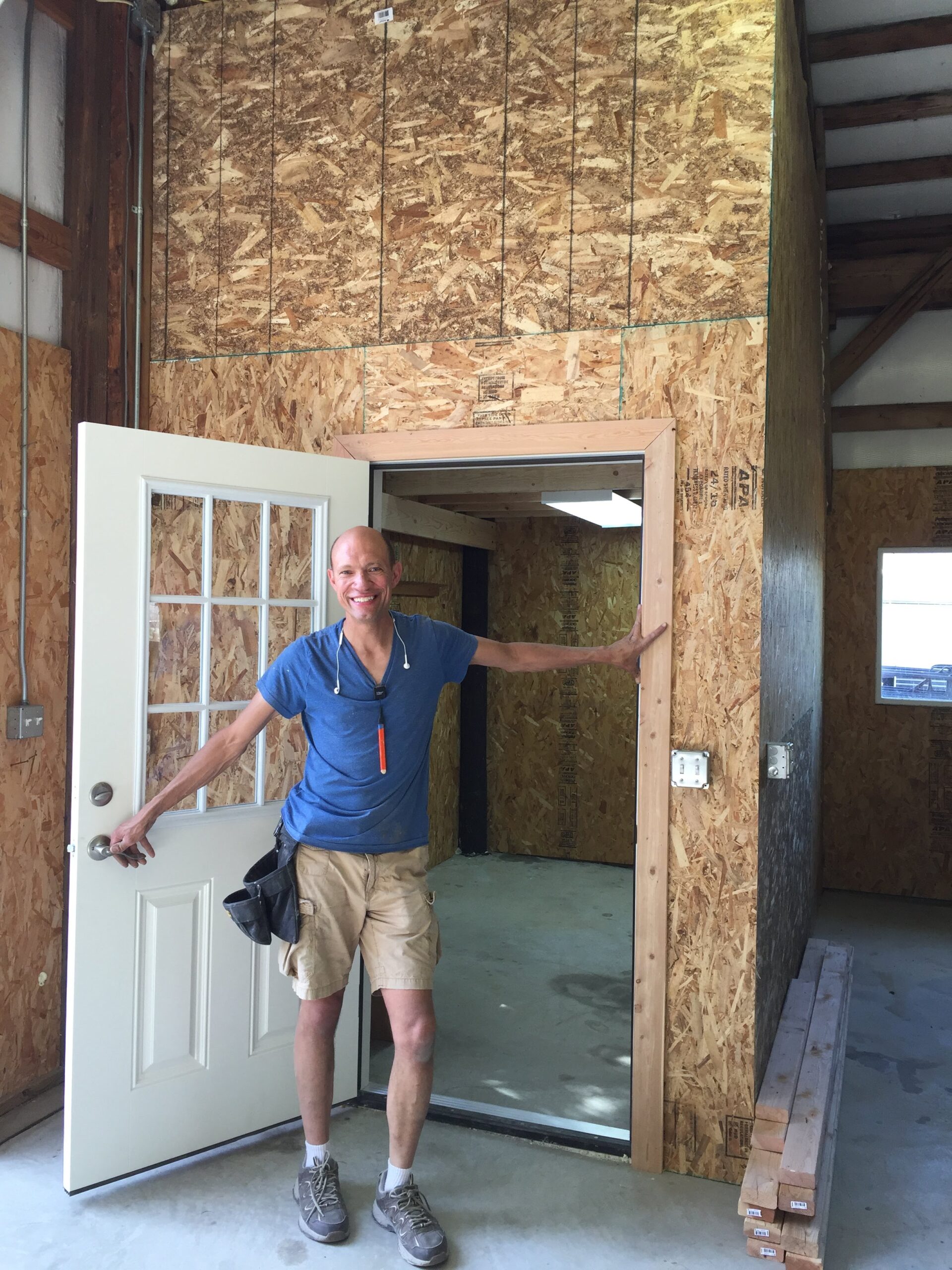 Trailside Installs Exterior Doors